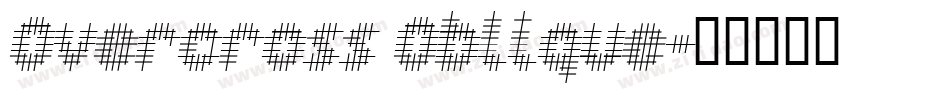 Overcross Oblique字体转换